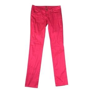 Tripp NYC size 5 hot pink skinny T jeans punk grunge denim rainbow goth